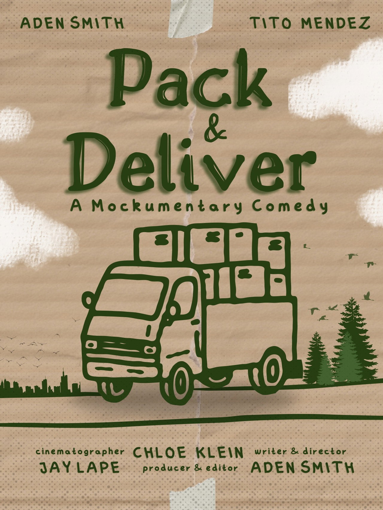 Pack and Deliver filmaffisch