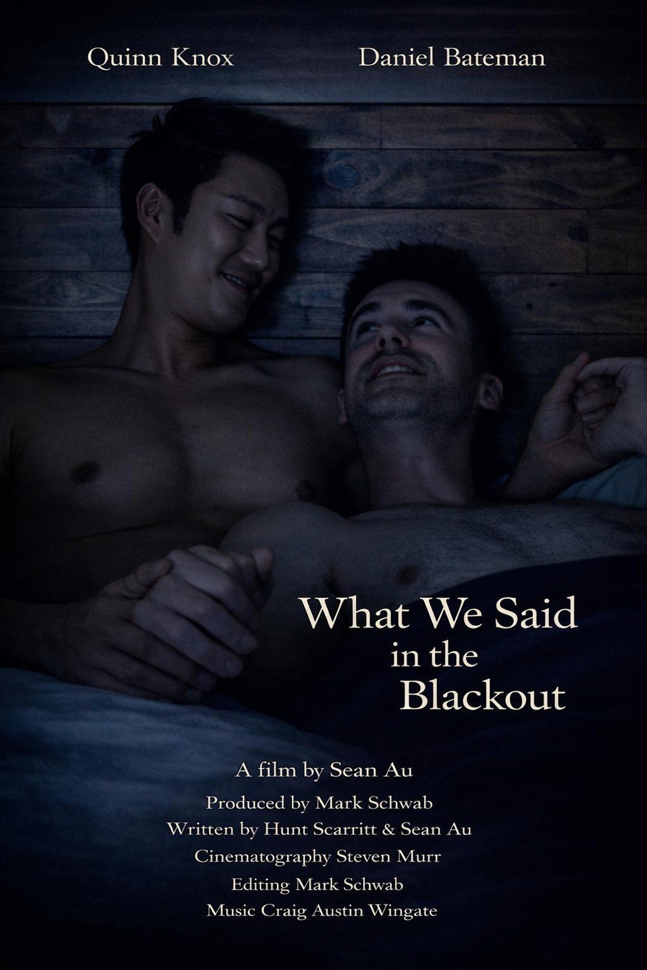 What We Said in the Blackout filmaffisch