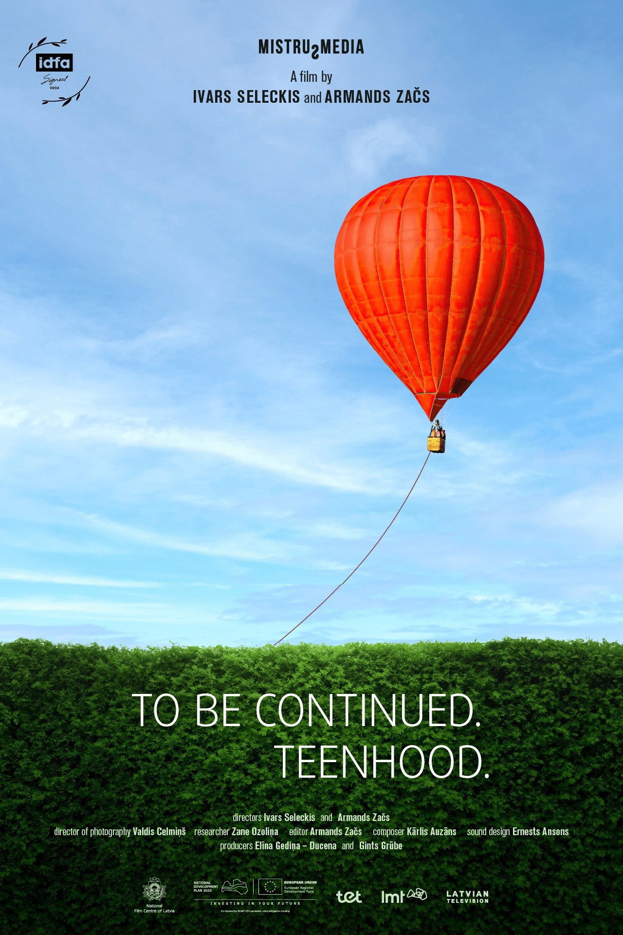 To Be Continued. Teenhood