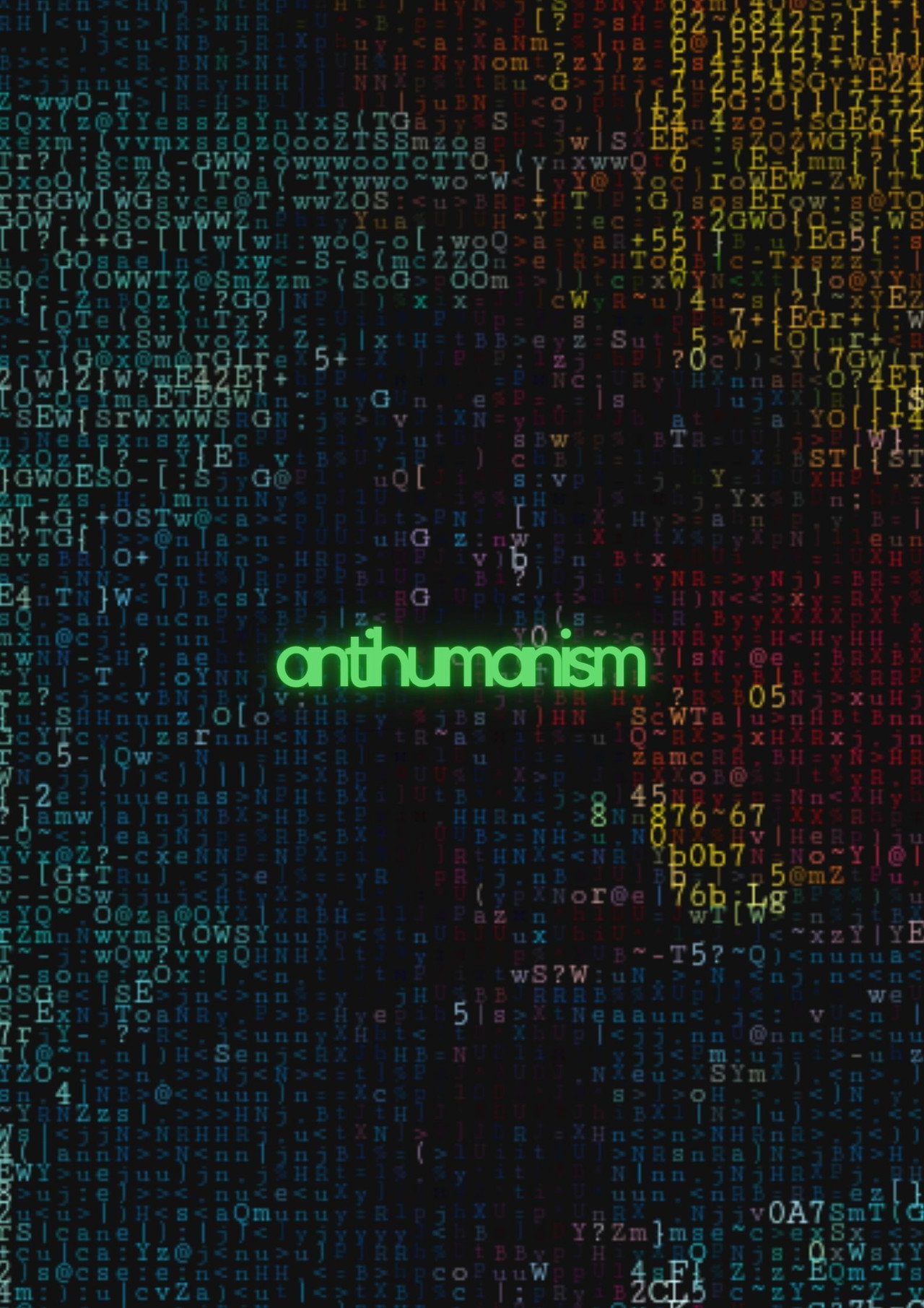 Antihumanism poster