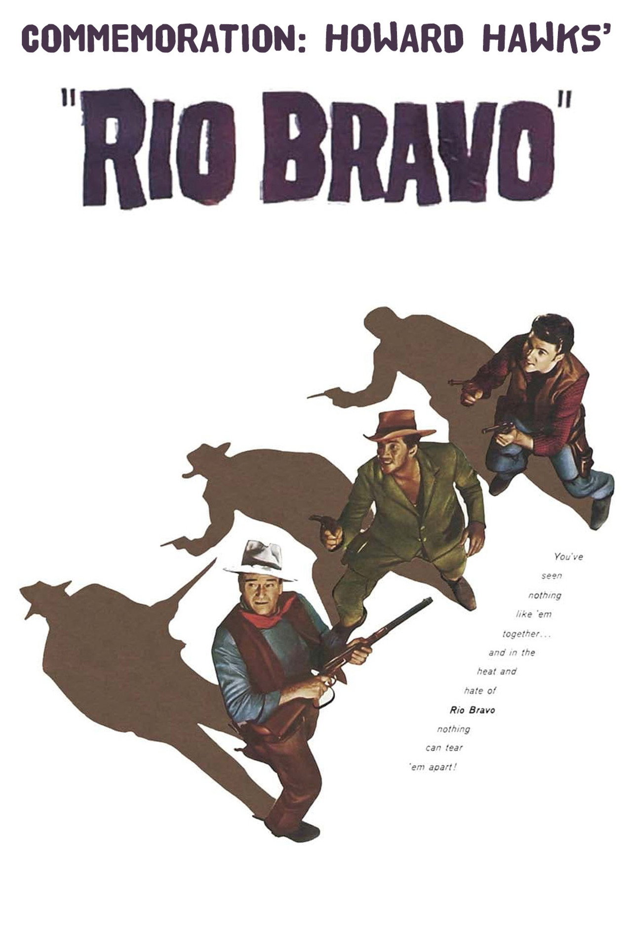 Commemoration: Howard Hawks' 'Rio Bravo' filmaffisch