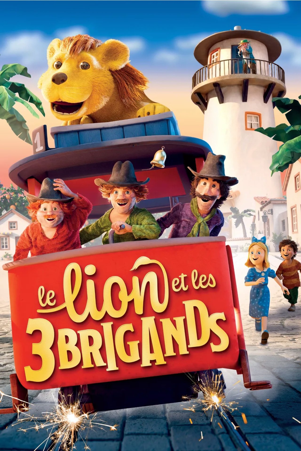 Le Lion et les Trois Brigands poster