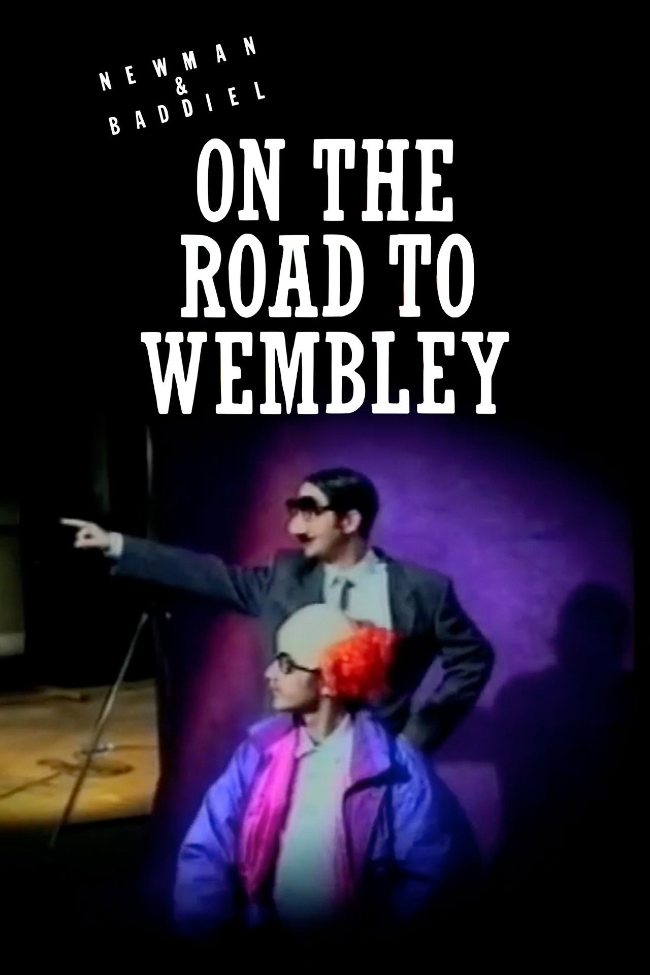 Newman and Baddiel on the Road to Wembley Backdrop