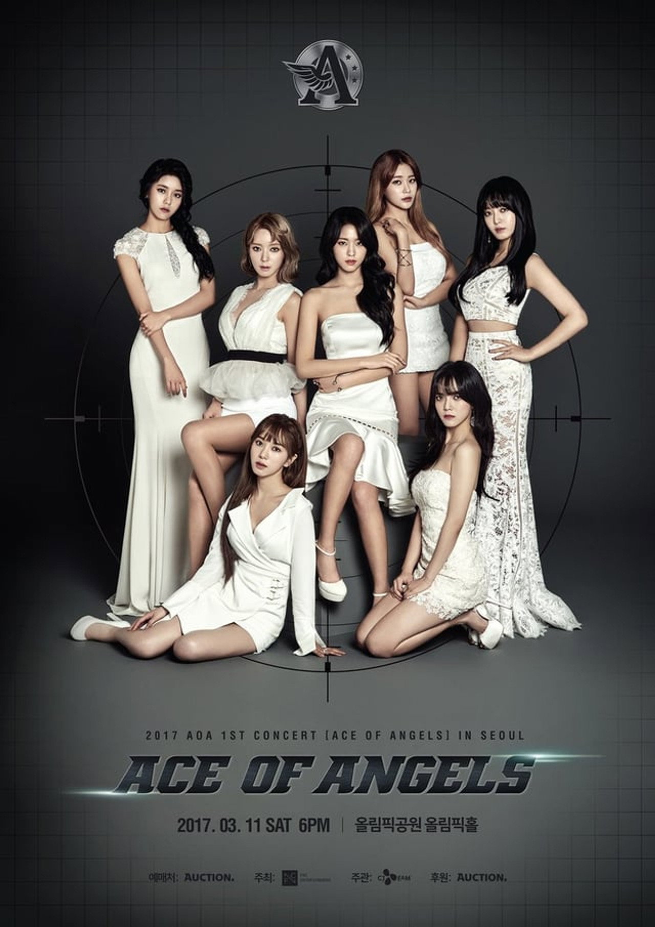 AOA 1st Concert [Ace of Angels] in Seoul Backdrop