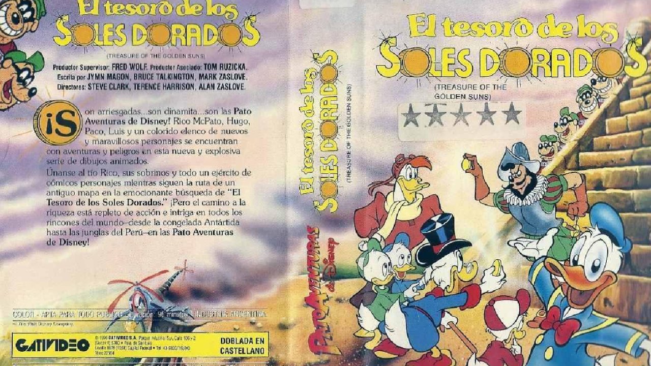 Scen från DuckTales: Treasure of the Golden Suns