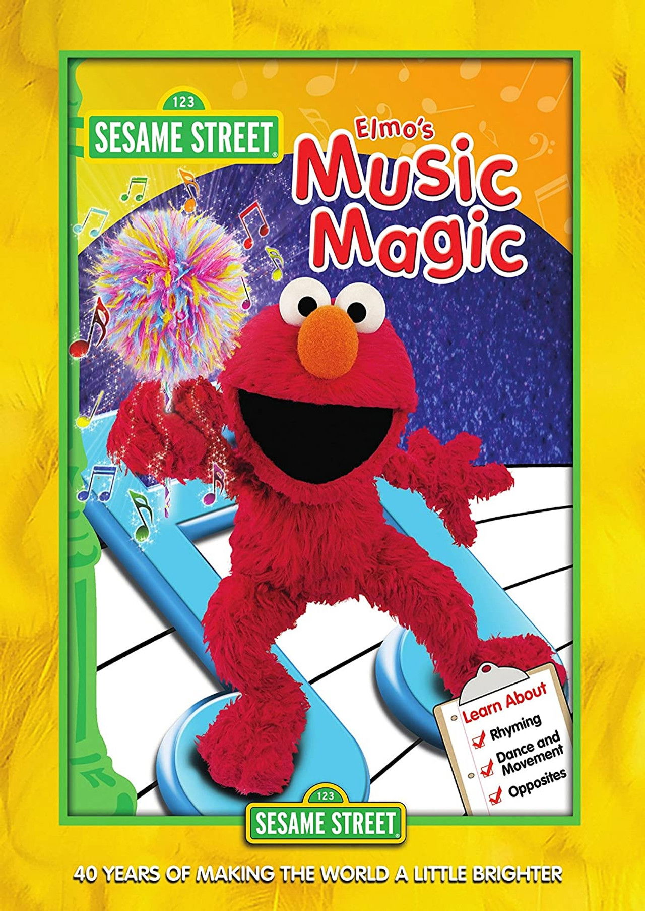 Sesame Street: Elmo's Music Magic Backdrop