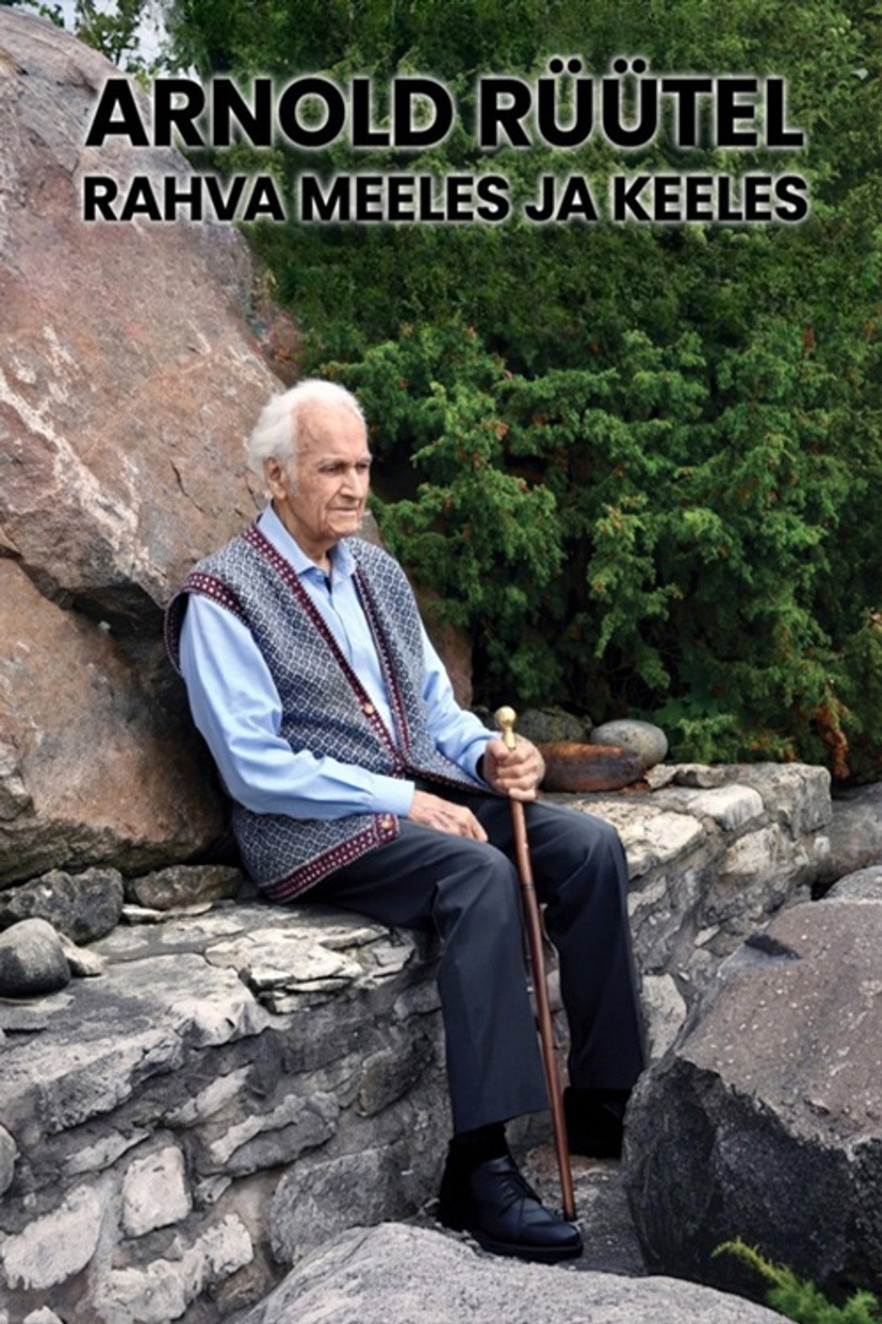 Arnold Rüütel Eesti rahva meeles ja keeles Backdrop