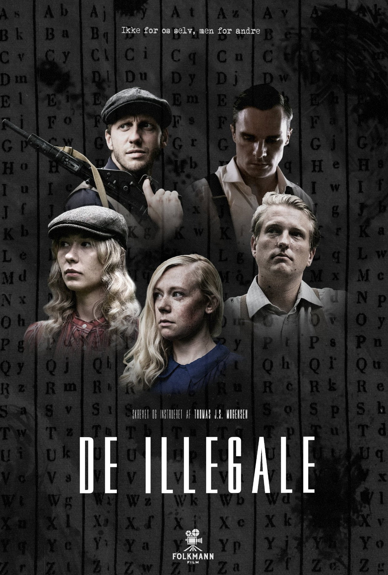 De Illegale filmaffisch