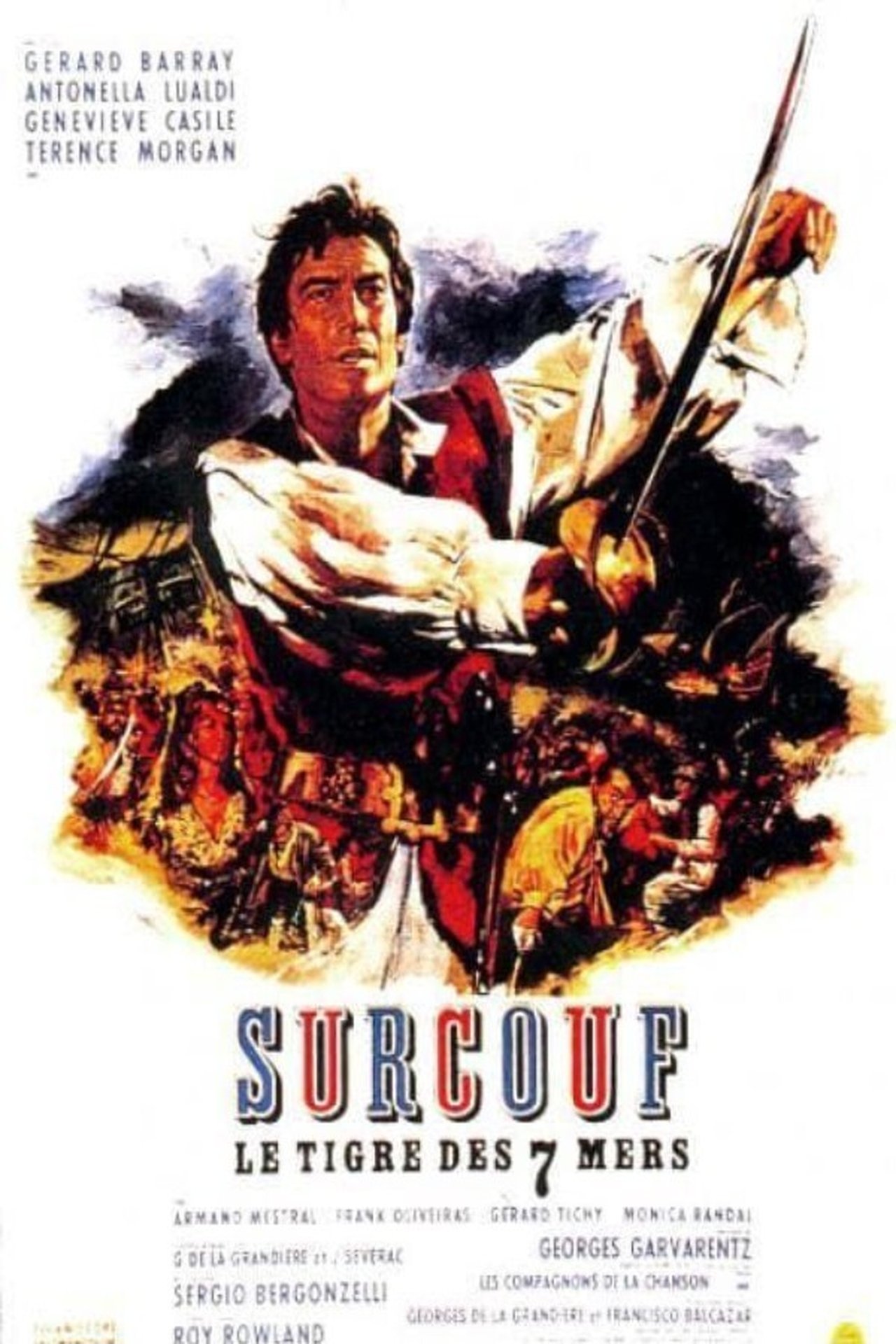 Surcouf, le tigre des sept mers poster