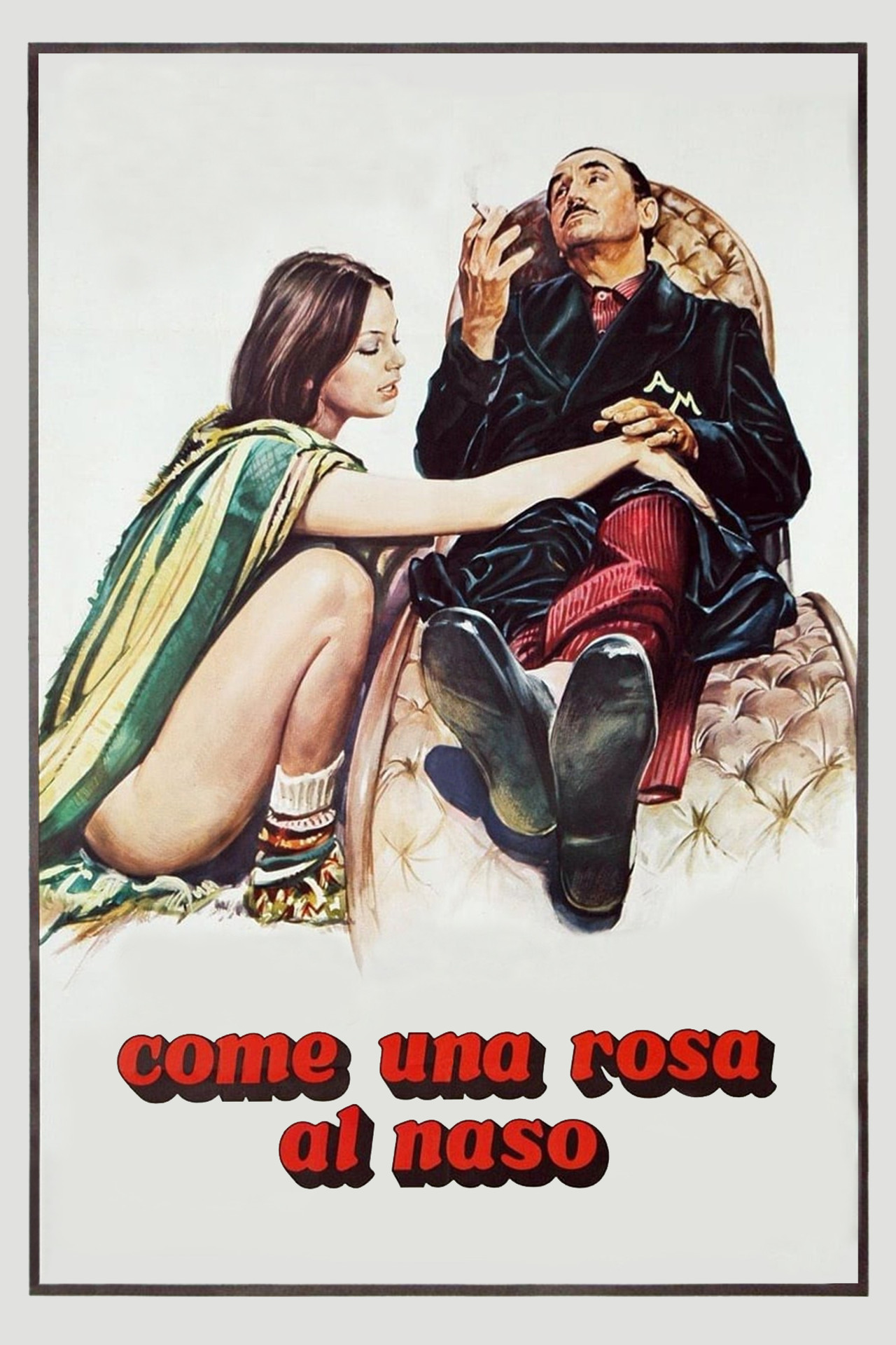 Come una rosa al naso