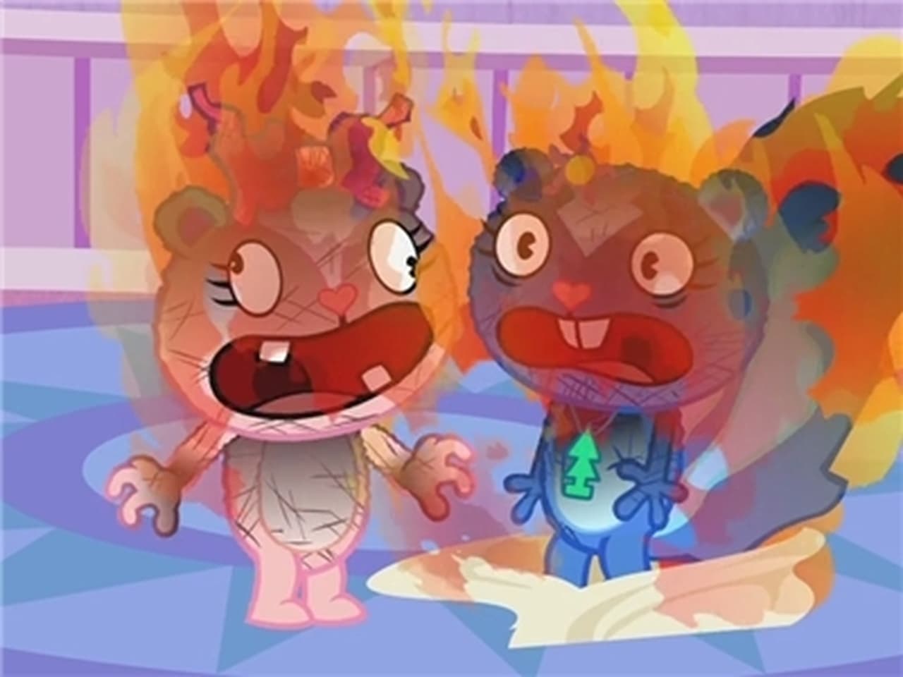 Happy Tree Friends - Season 5 Episode 12 : Who's to Flame?
