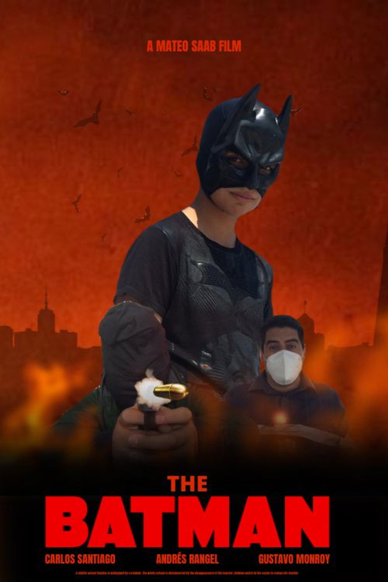 The Batman Plancarte Backdrop