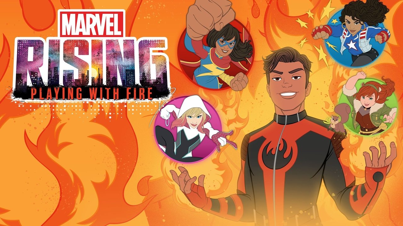 Marvel Rising: Playing with Fire background