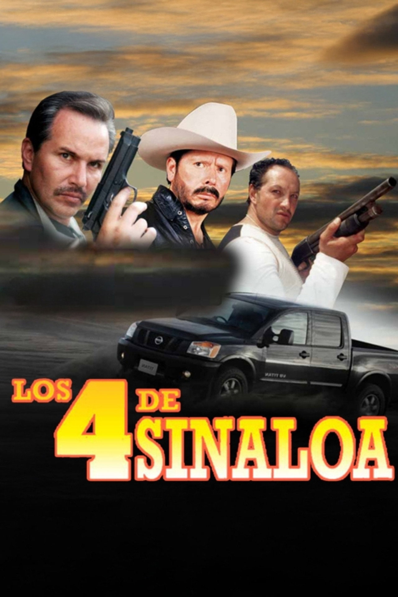 Los 4 de Sinaloa Backdrop