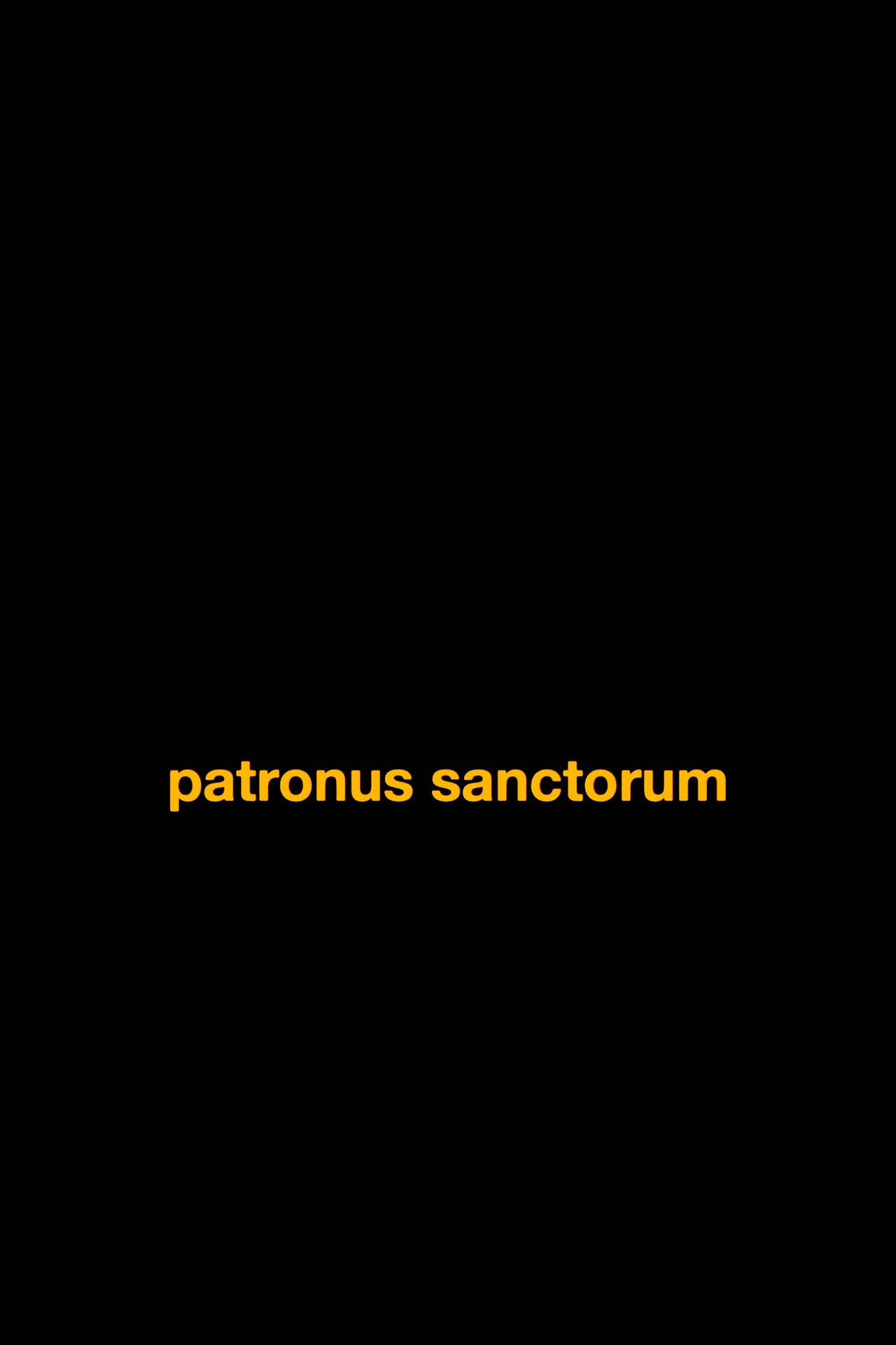 Patronus sanctorum Backdrop