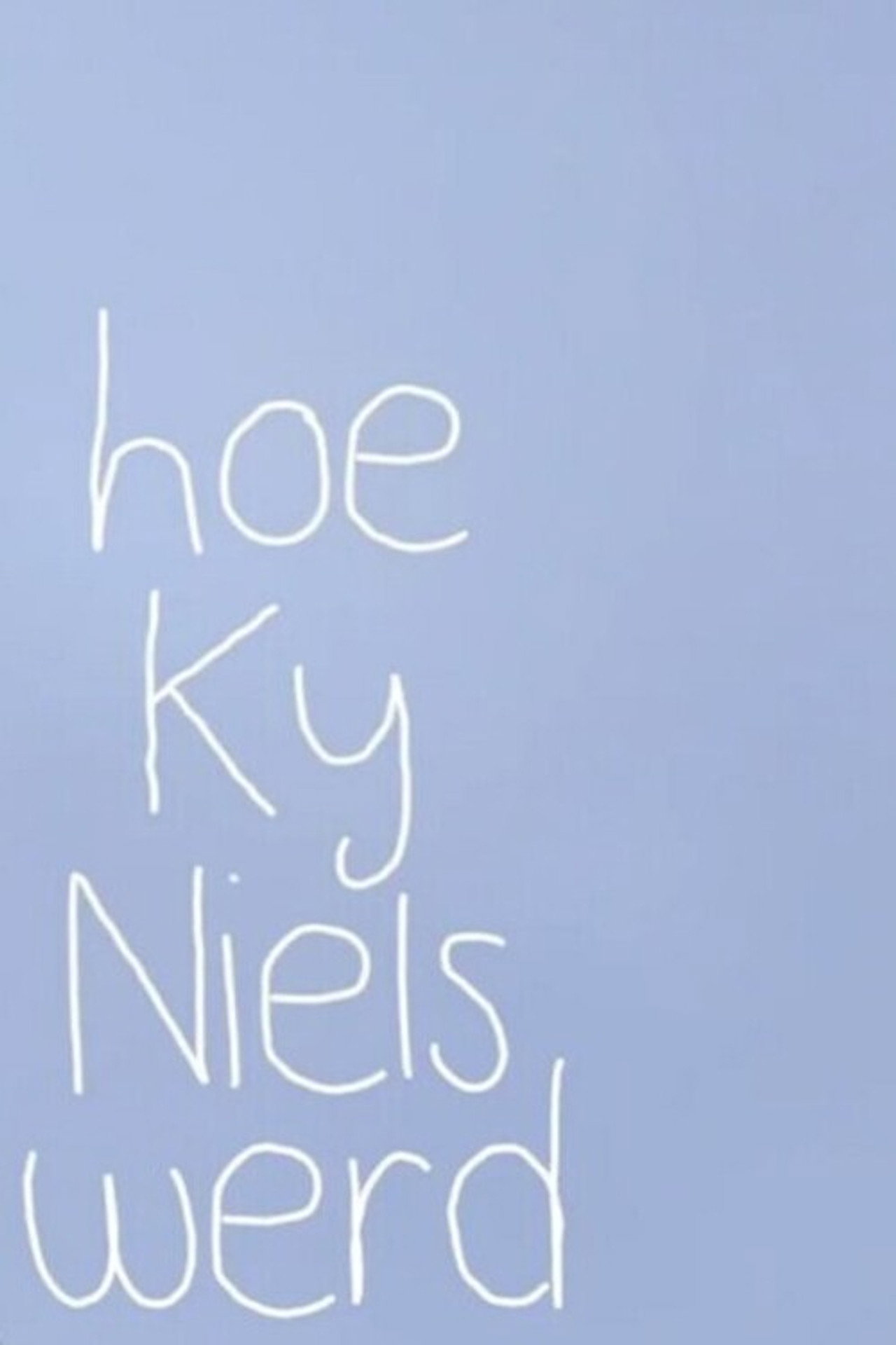 Hoe Ky Niels werd filmaffisch