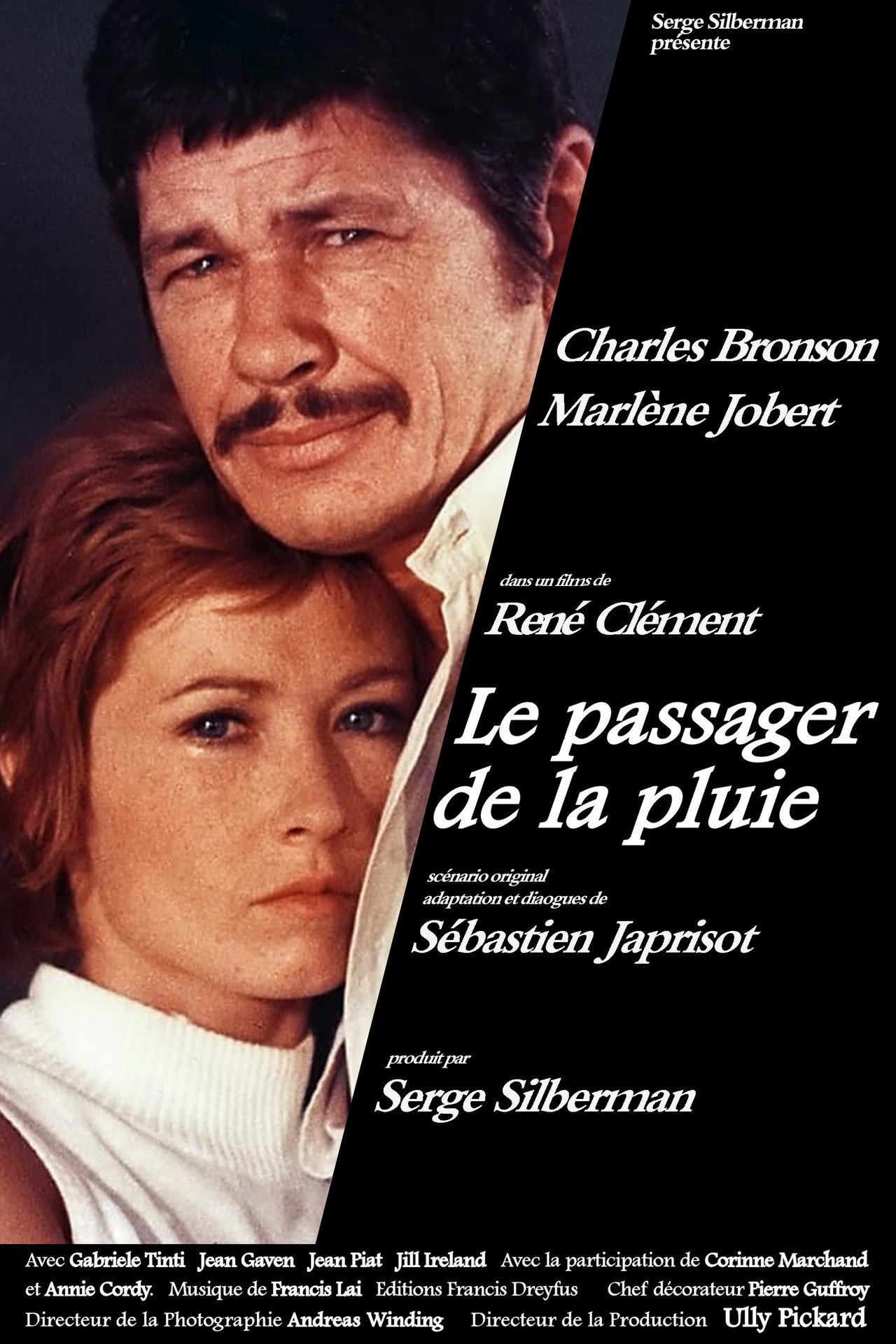 Passageraren i regnet filmaffisch