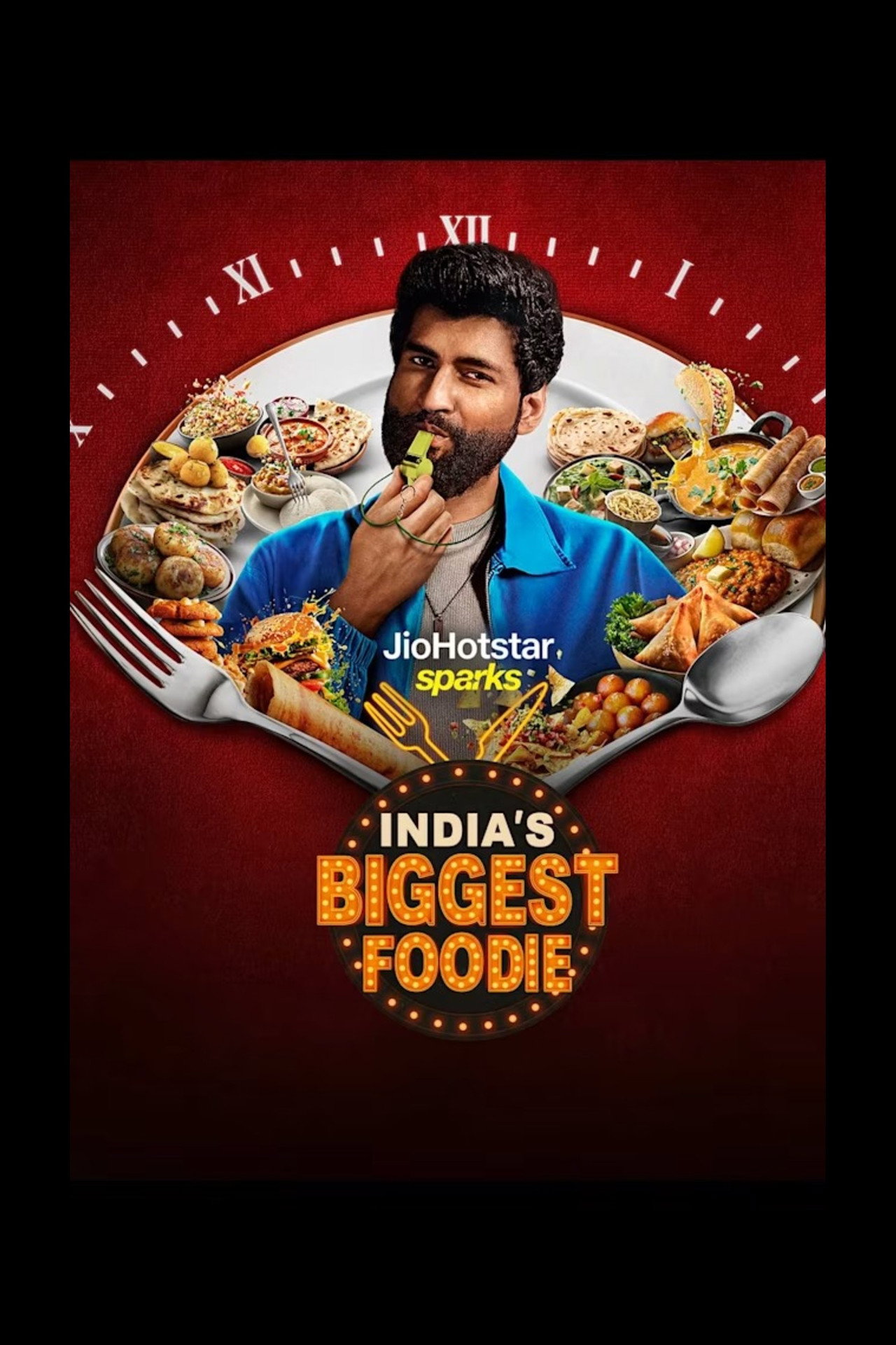 India's biggest foodie affisch