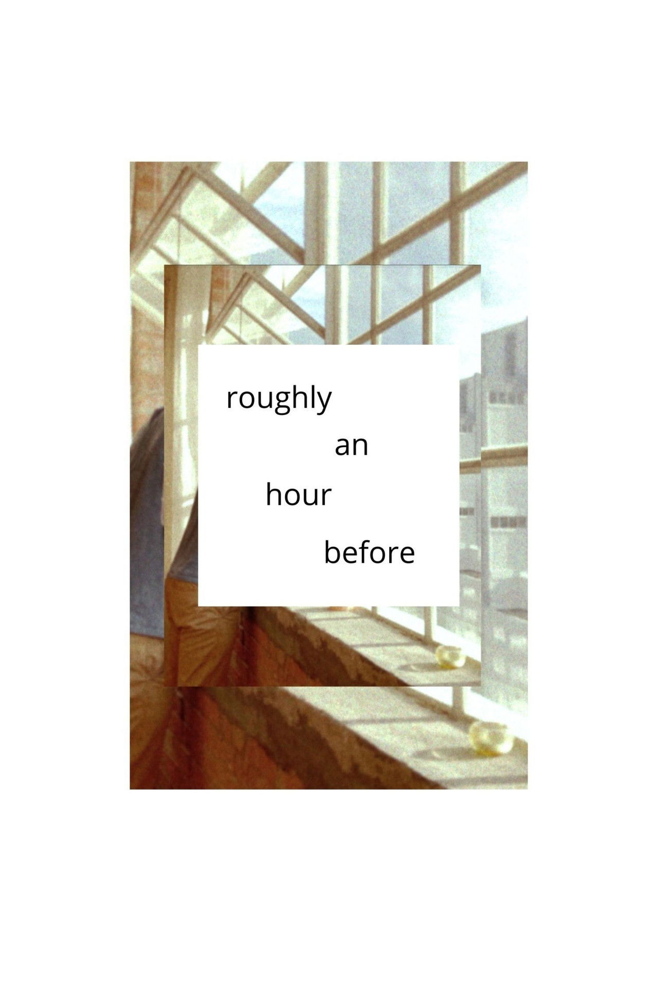 roughly an hour before Backdrop