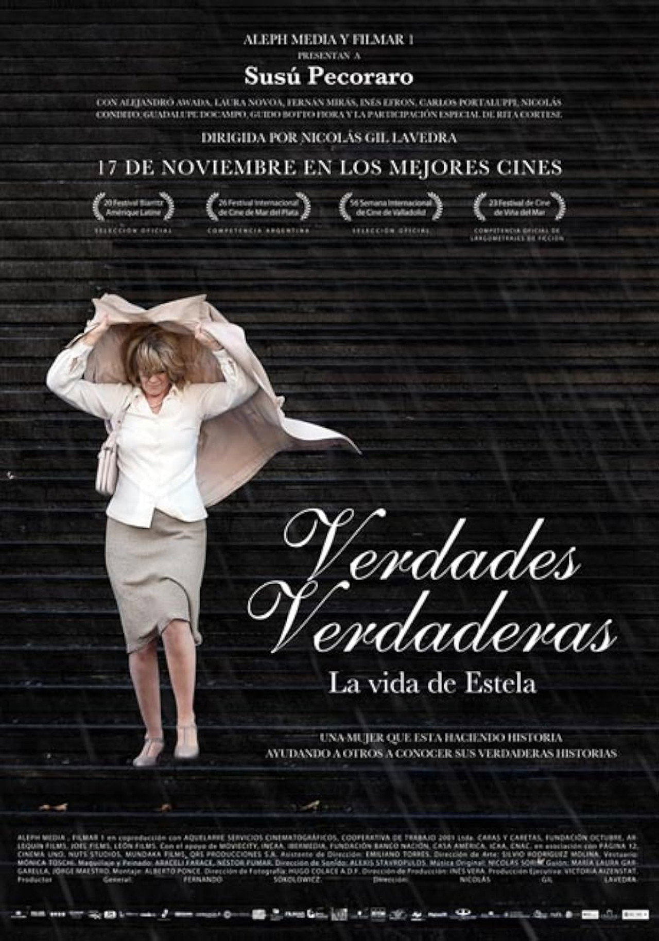 Verdades verdaderas, la vida de Estela Backdrop