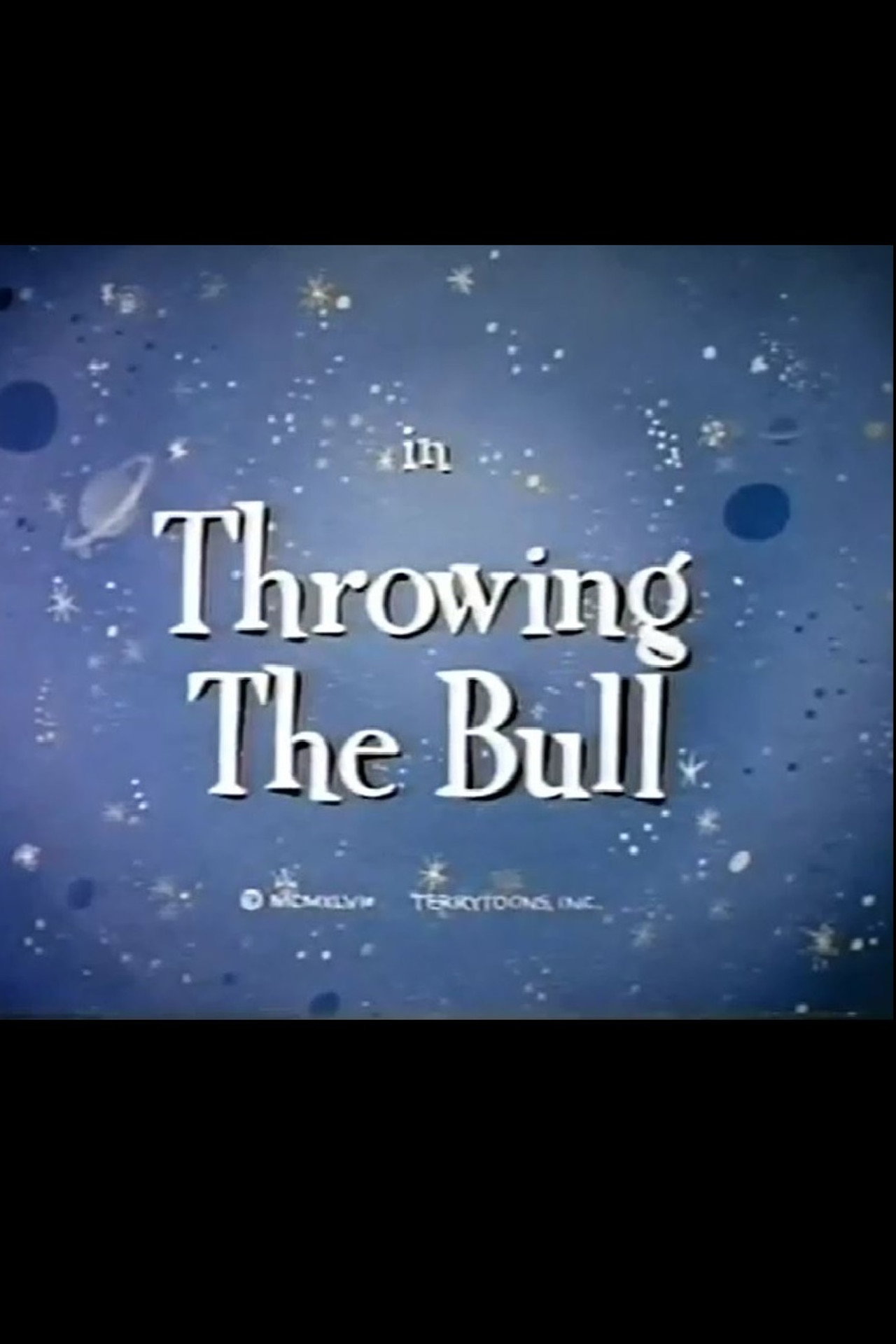 Throwing the Bull filmaffisch