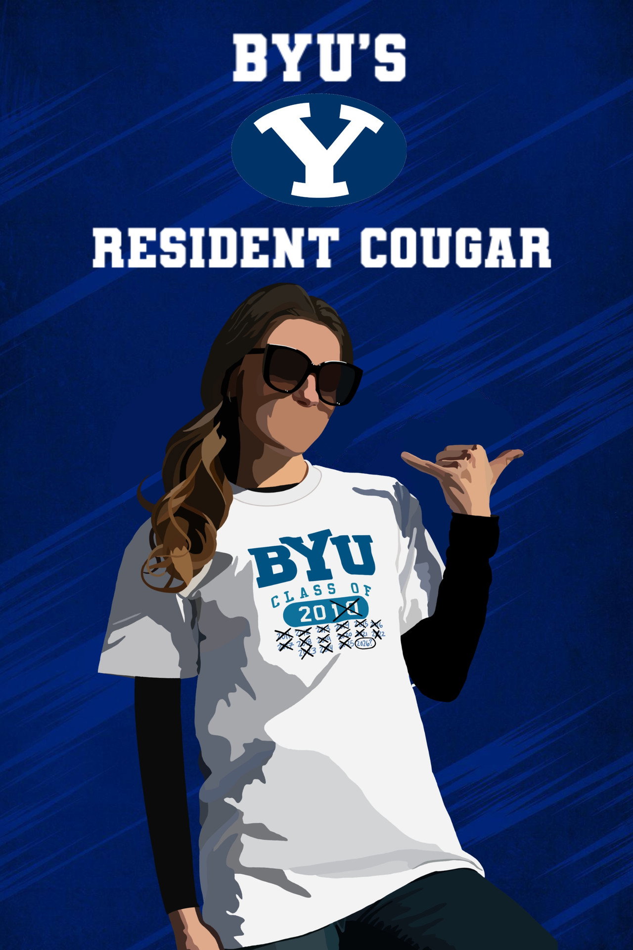 BYU's Resident Cougar filmaffisch