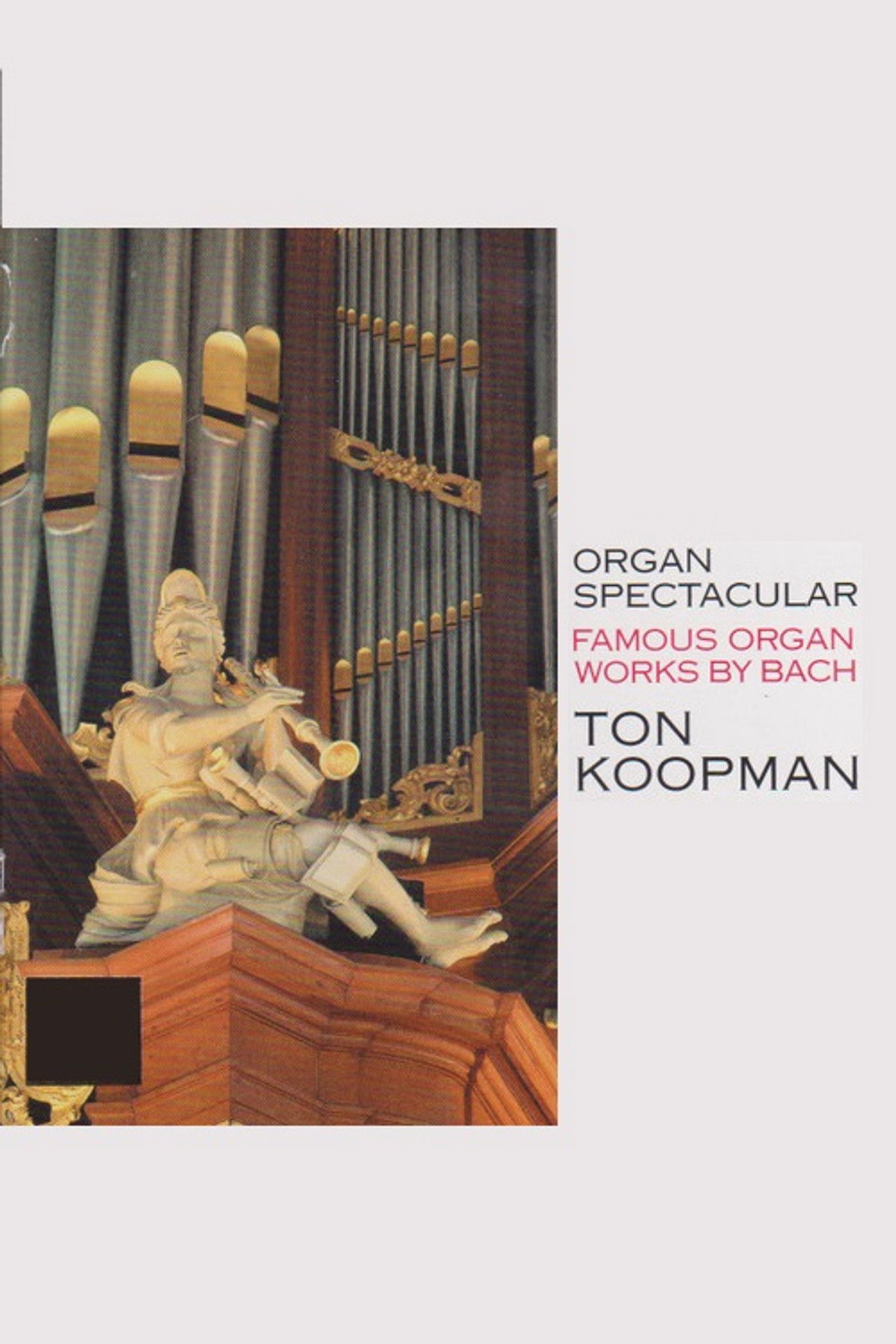 Organ Spectacular - Famous Organ Works By Bach - Ton Koopman Backdrop