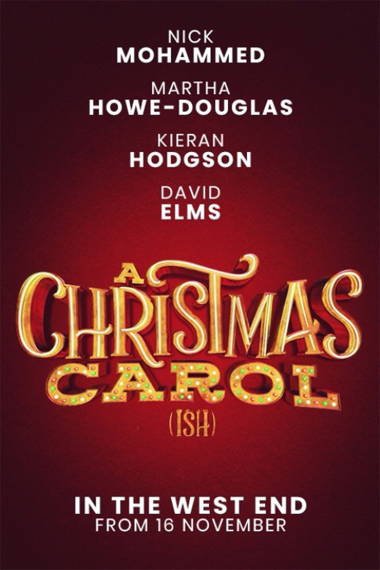 A Christmas Carol (ish) poster