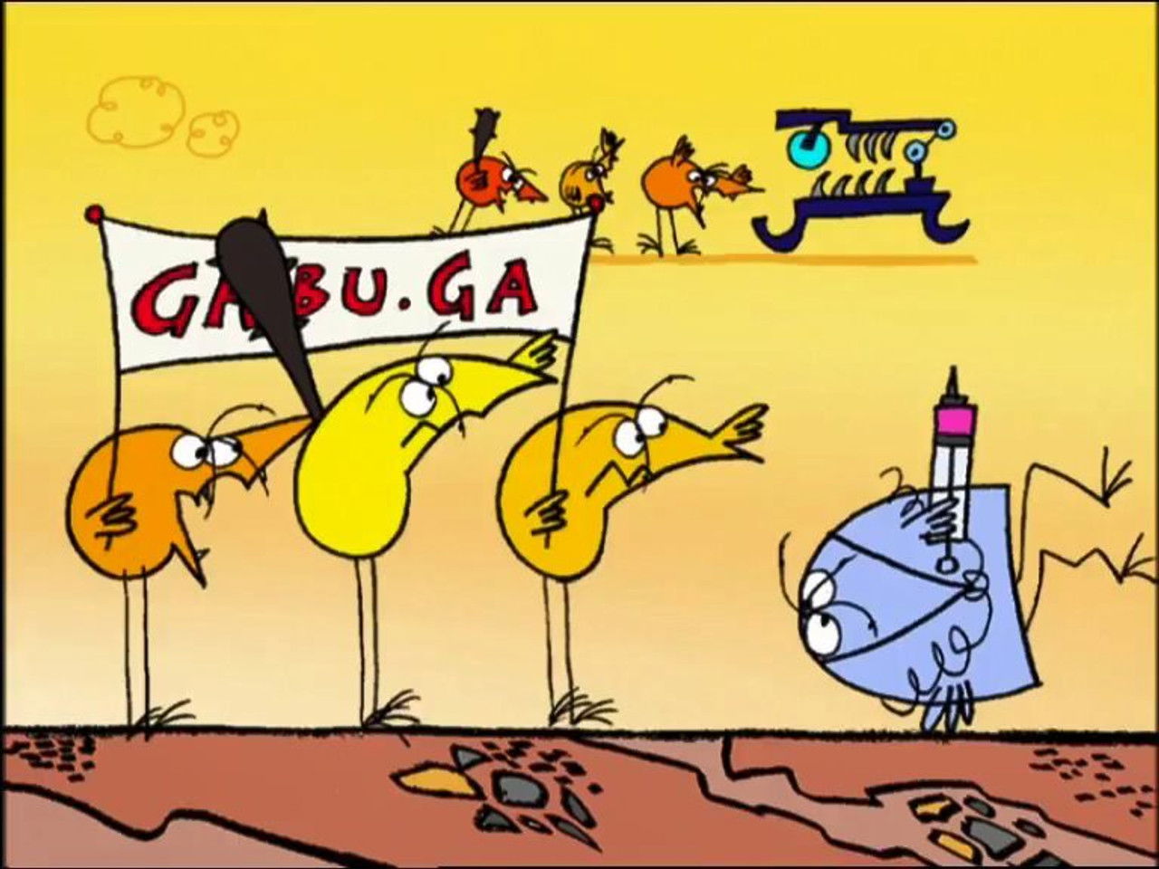 Les Shadoks — Prévoir le passé