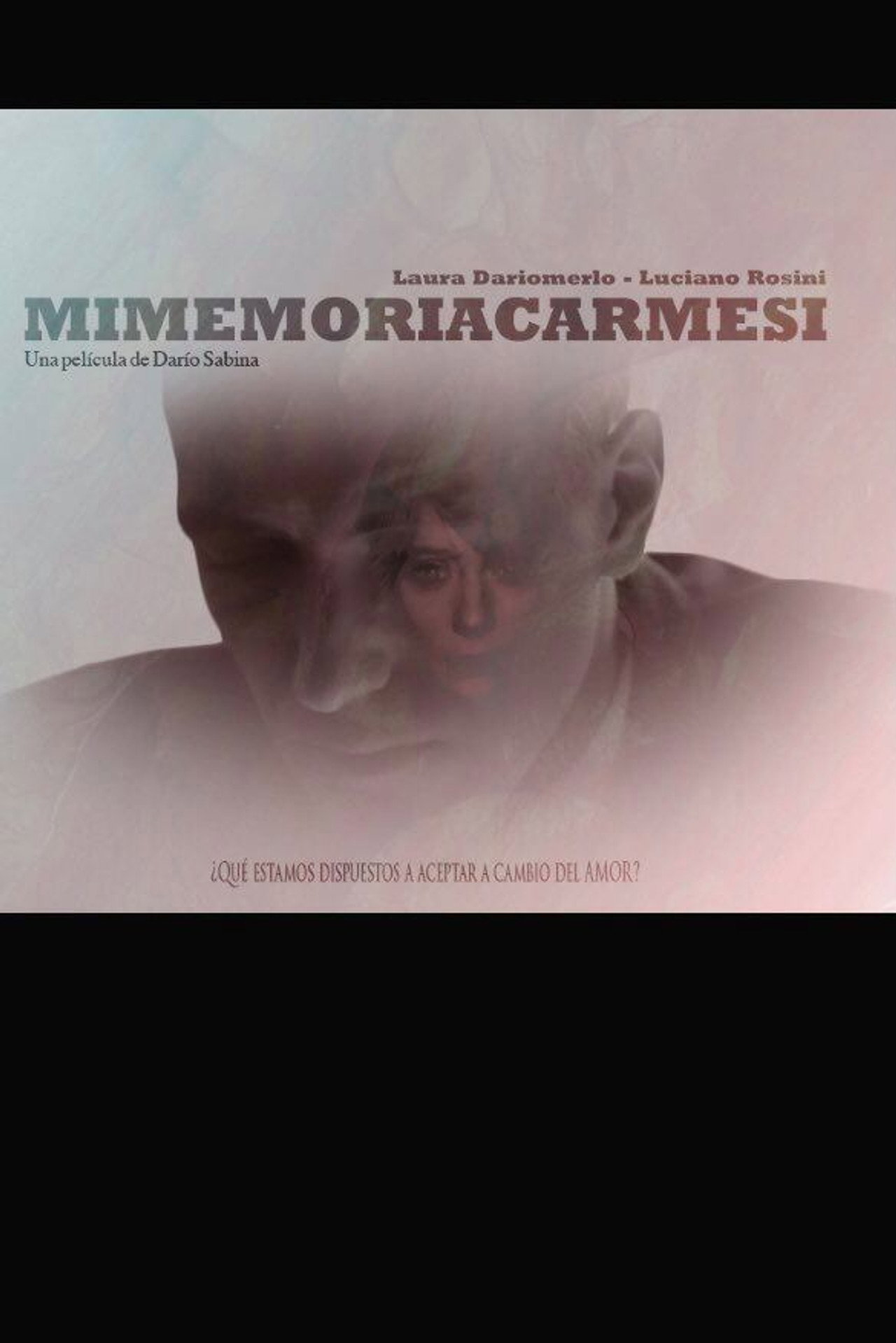 Mi memoria carmesí filmaffisch
