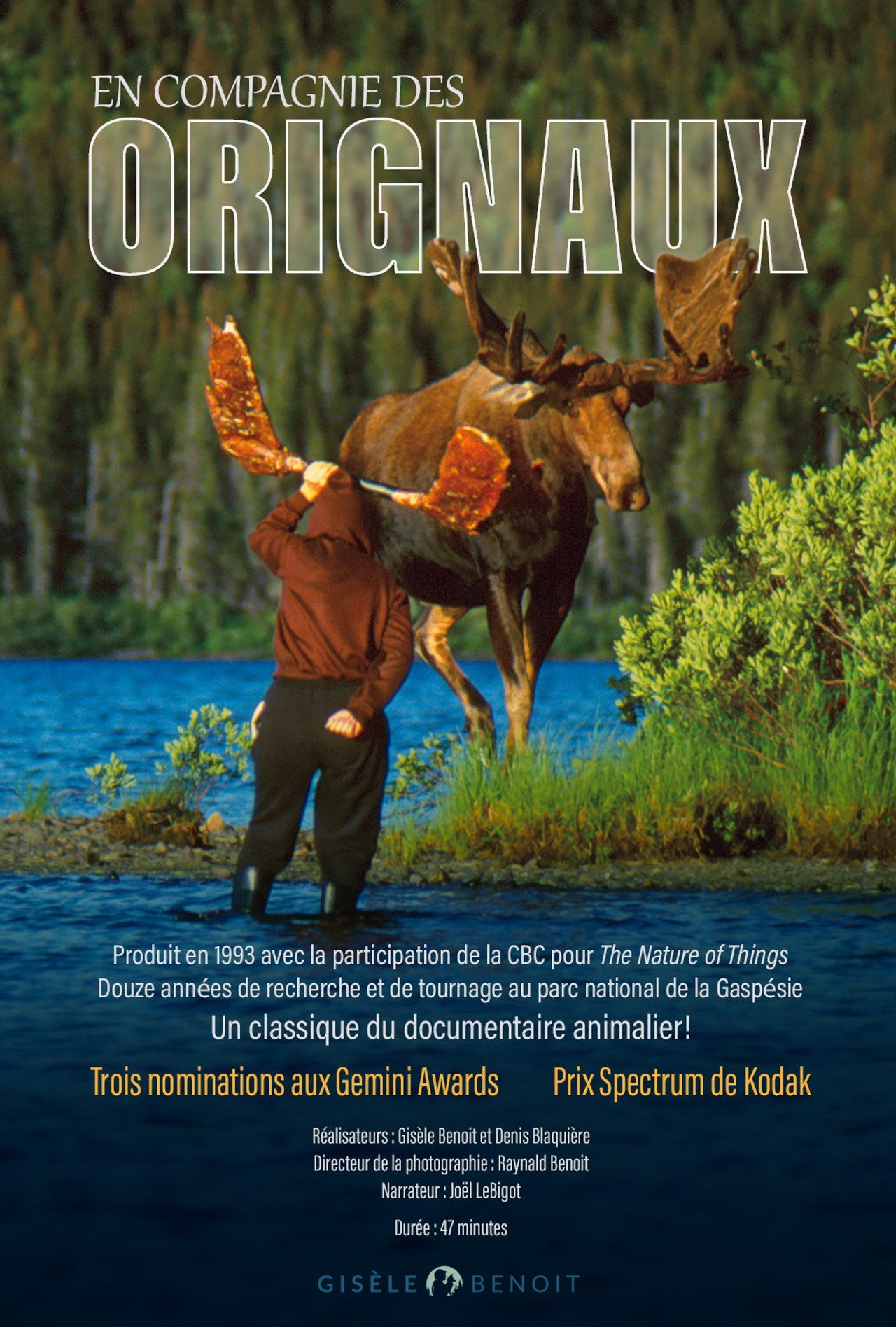 En compagnie des orignaux filmaffisch
