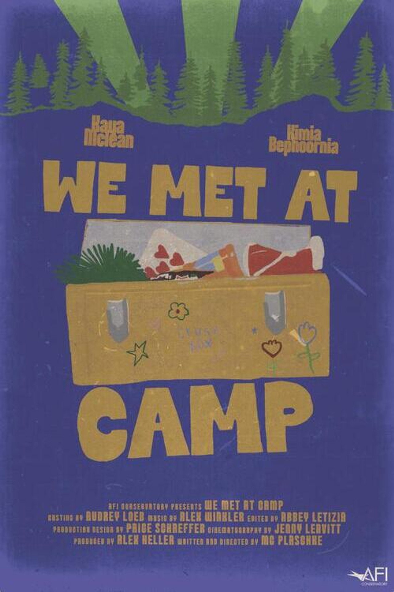 We Met at Camp filmaffisch