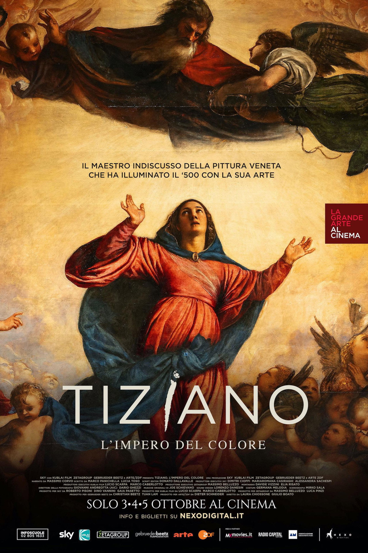 Tiziano - L'impero del colore filmaffisch