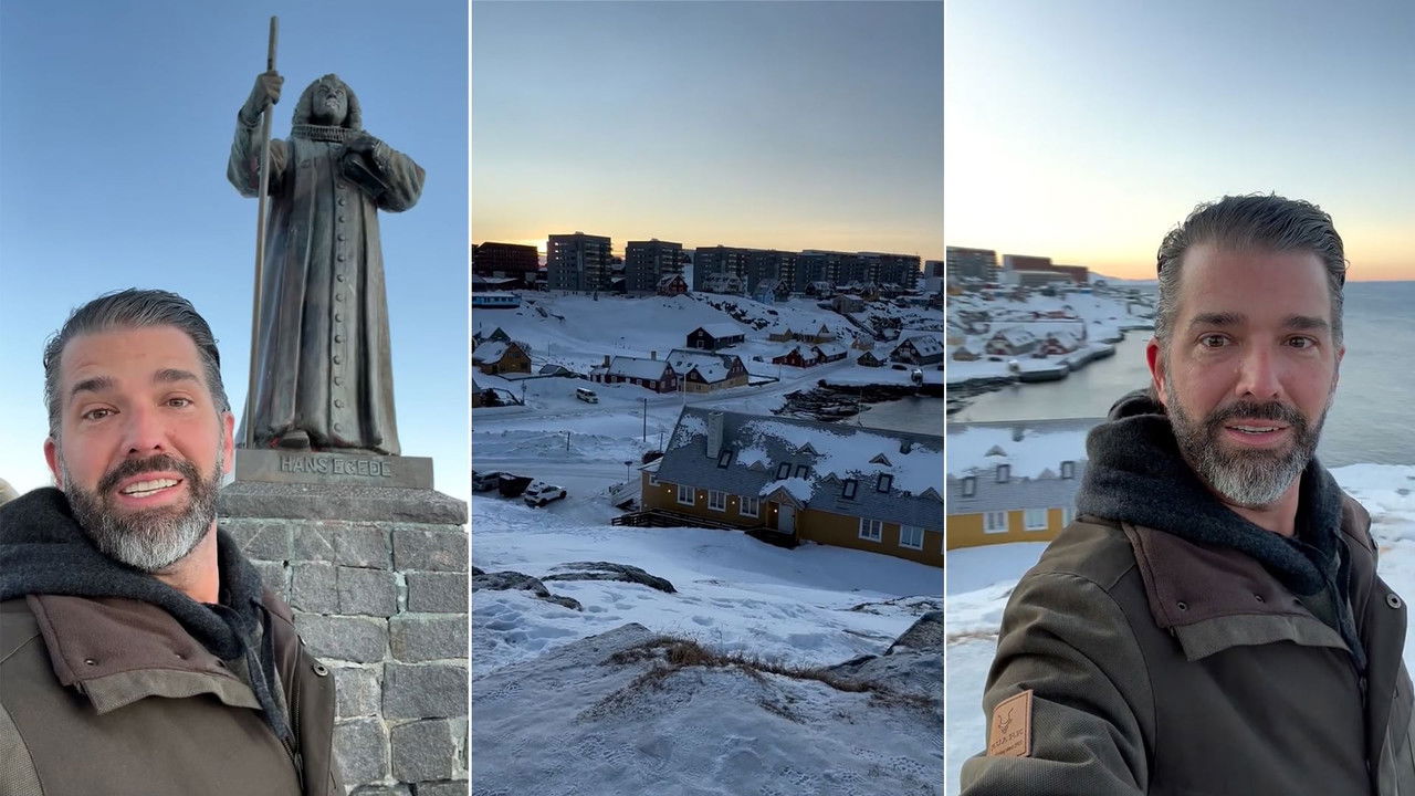 Le Dessous des images — Groenland : le fils Trump jette un froid