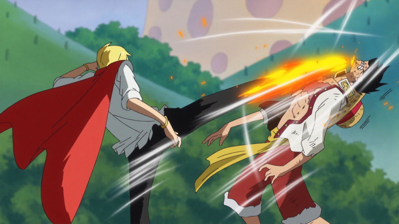 A Heartbreaking Duel! Luffy vs Sanji! - Part 2