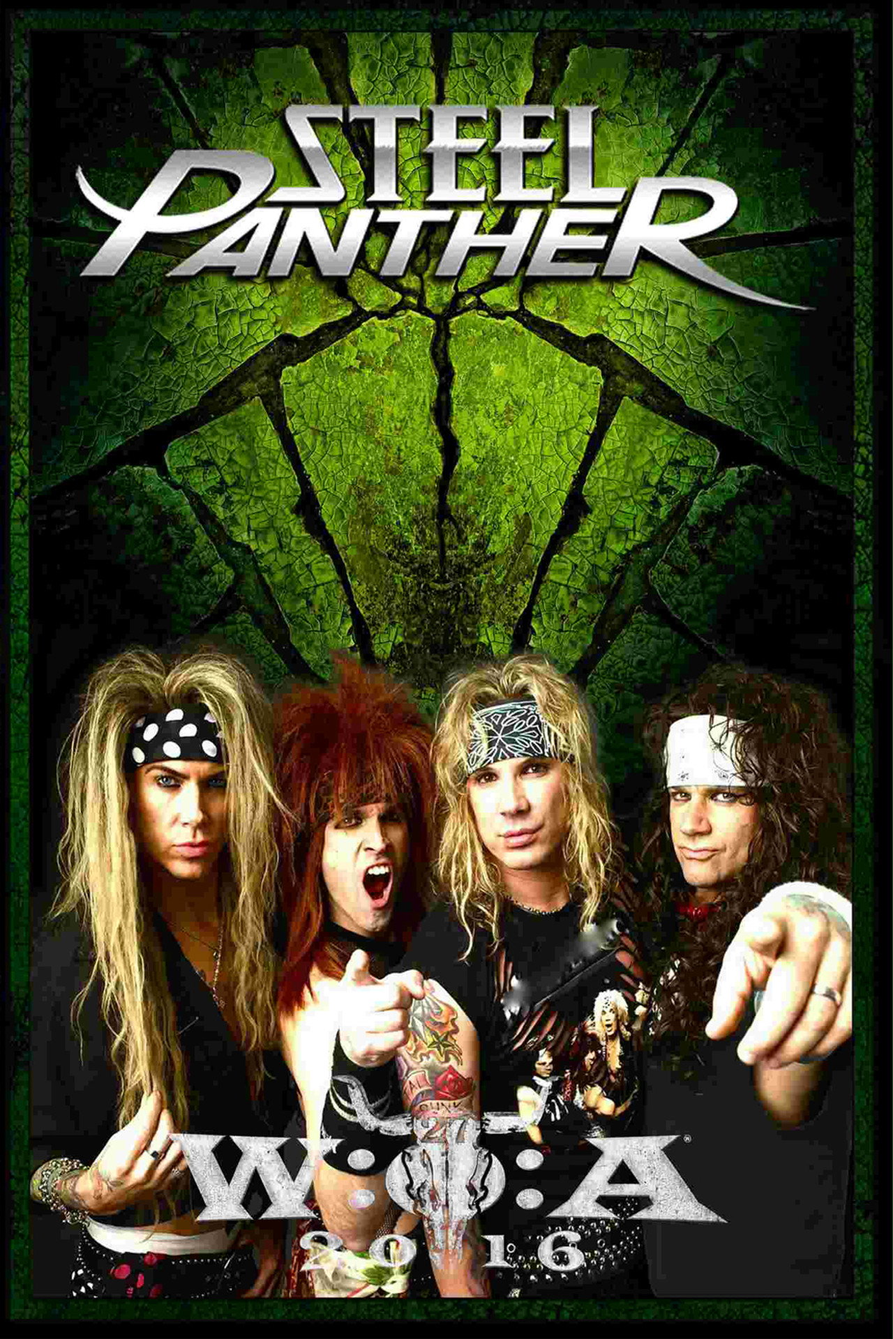 Steel Panther - Wacken 2016 filmaffisch