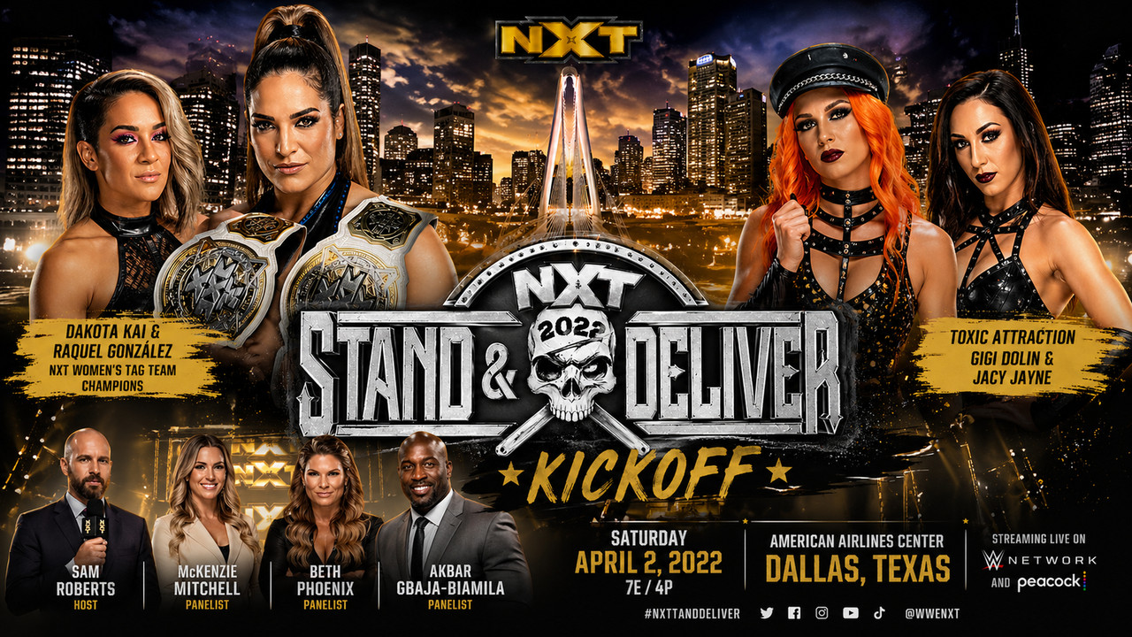 WWE NXT Stand & Deliver Kickoff