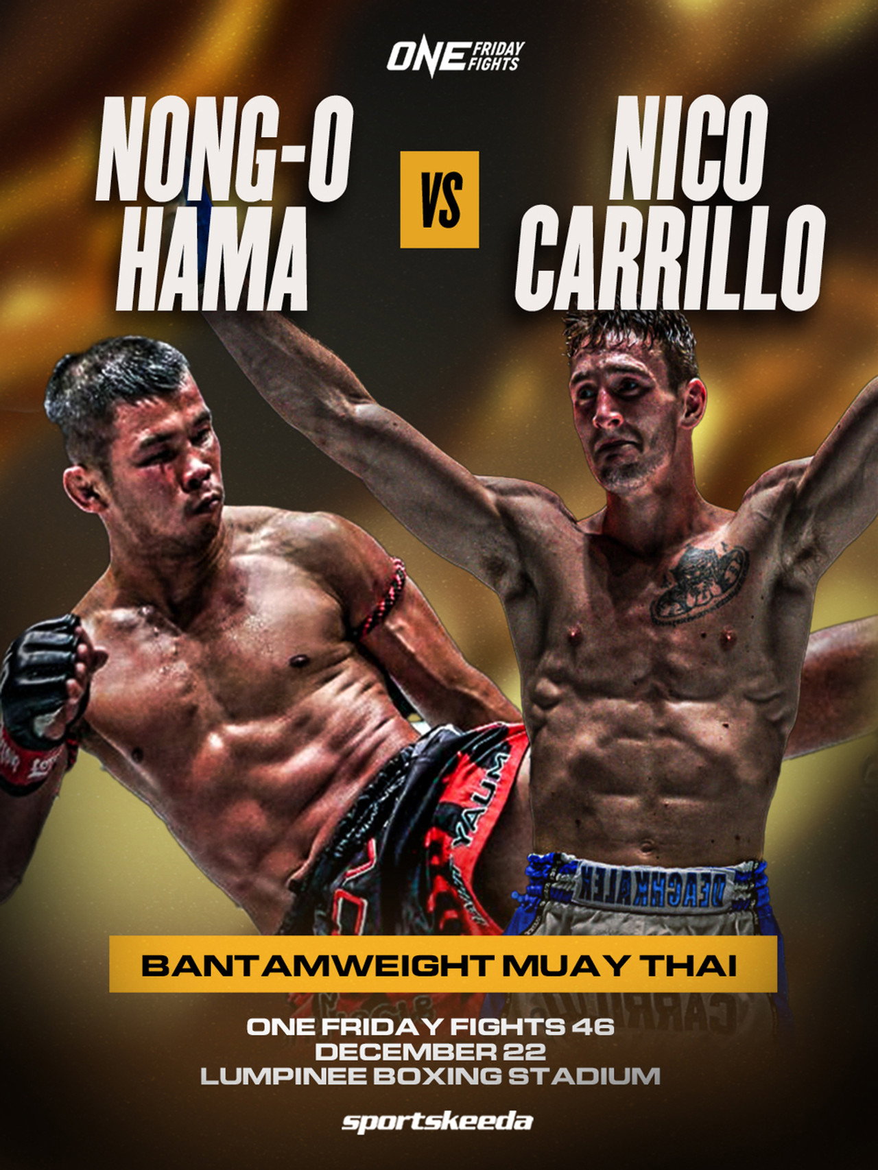 ONE Friday Fights 46: Tawanchai vs. Superbon filmaffisch