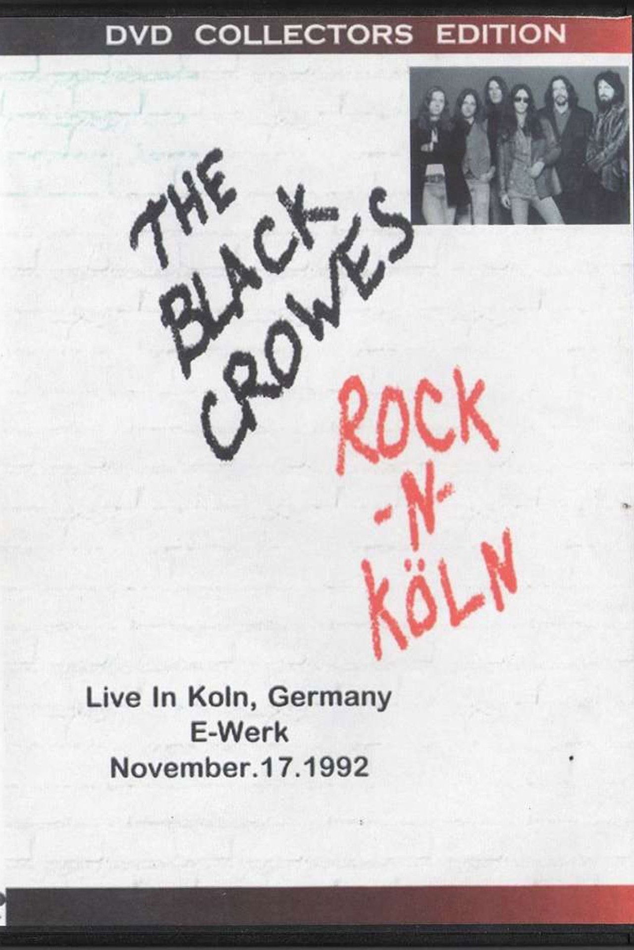 The Black Crowes - Rock n Köln Backdrop