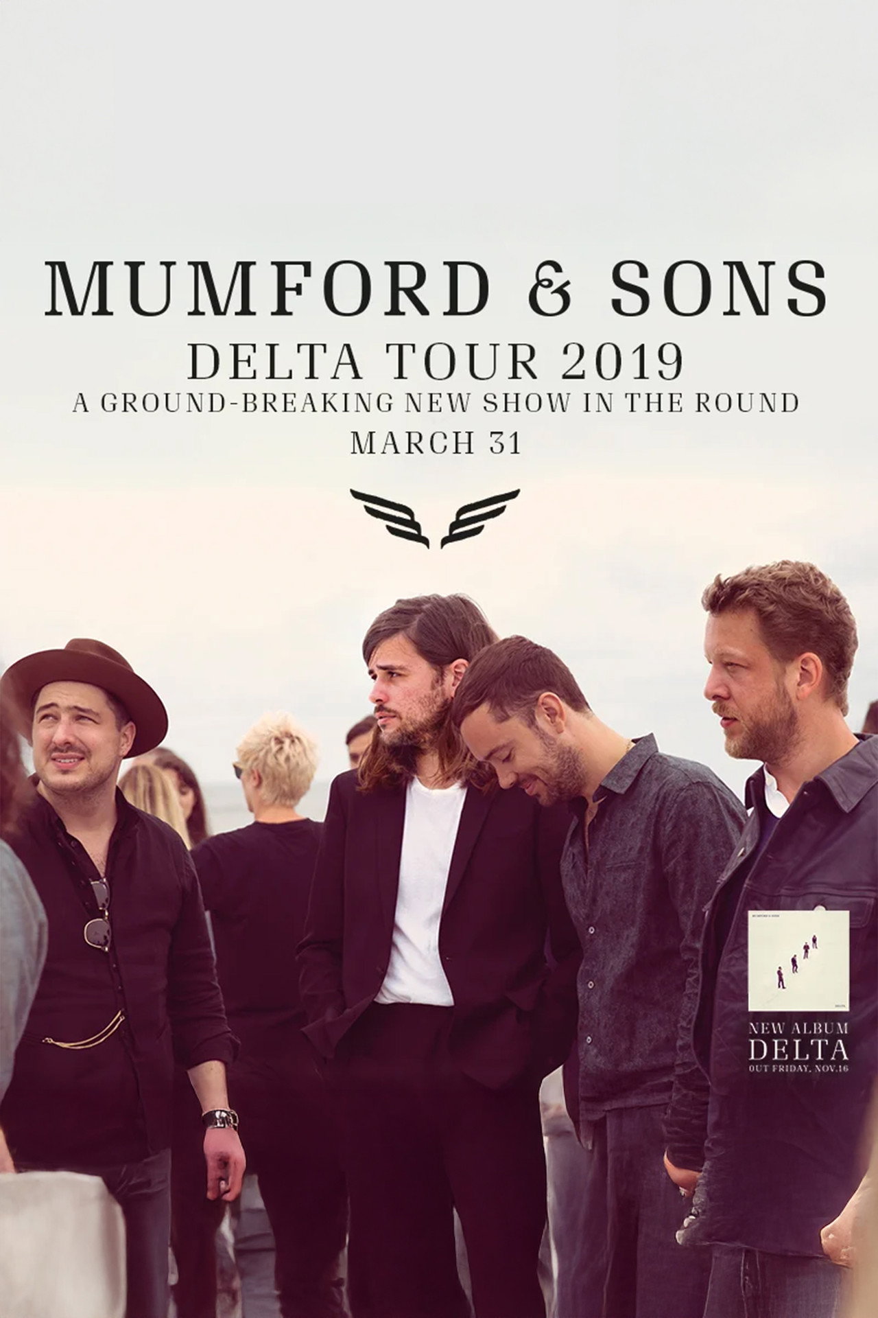 Mumford & Sons - Delta Tour Live filmaffisch