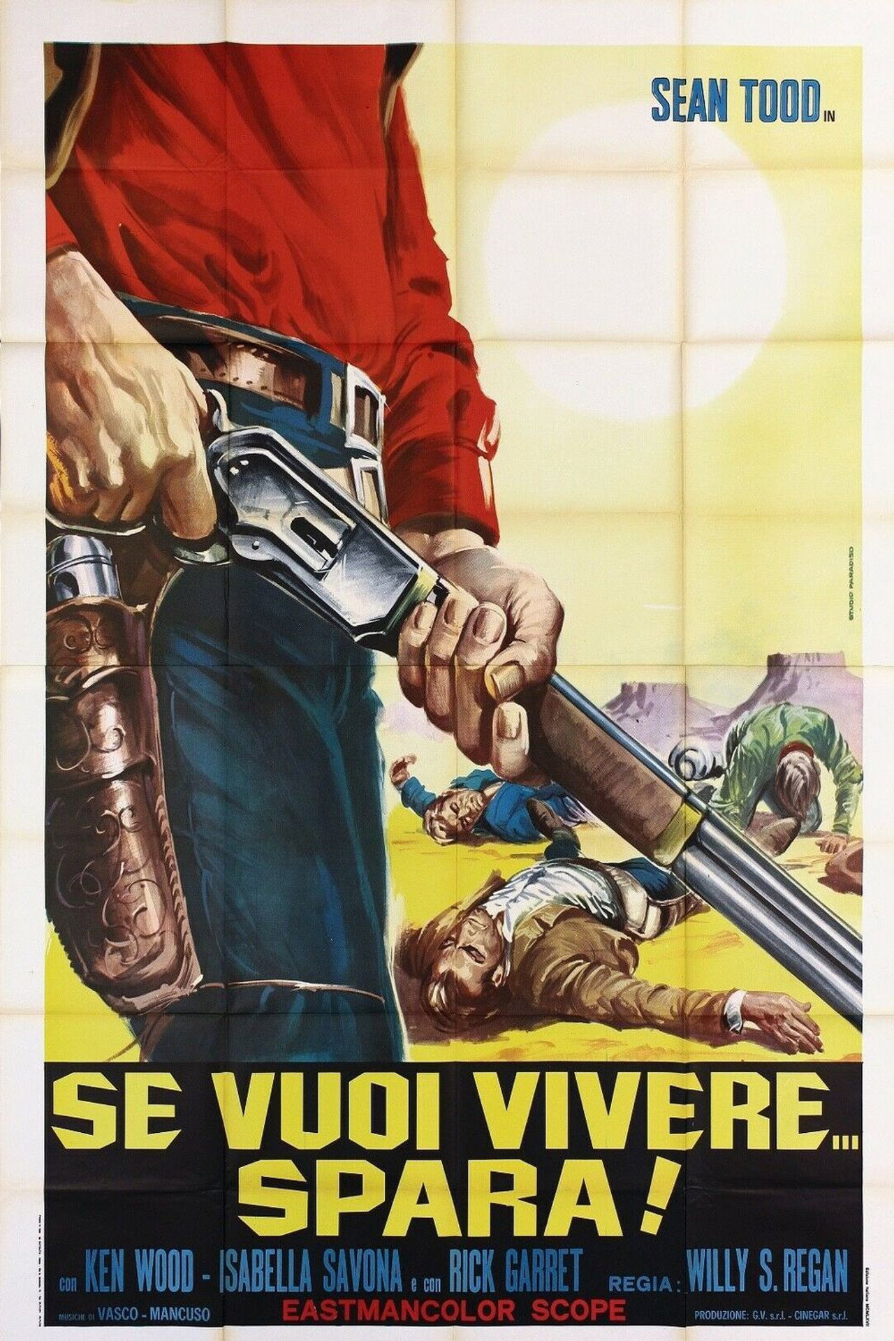Se vuoi vivere... spara filmaffisch