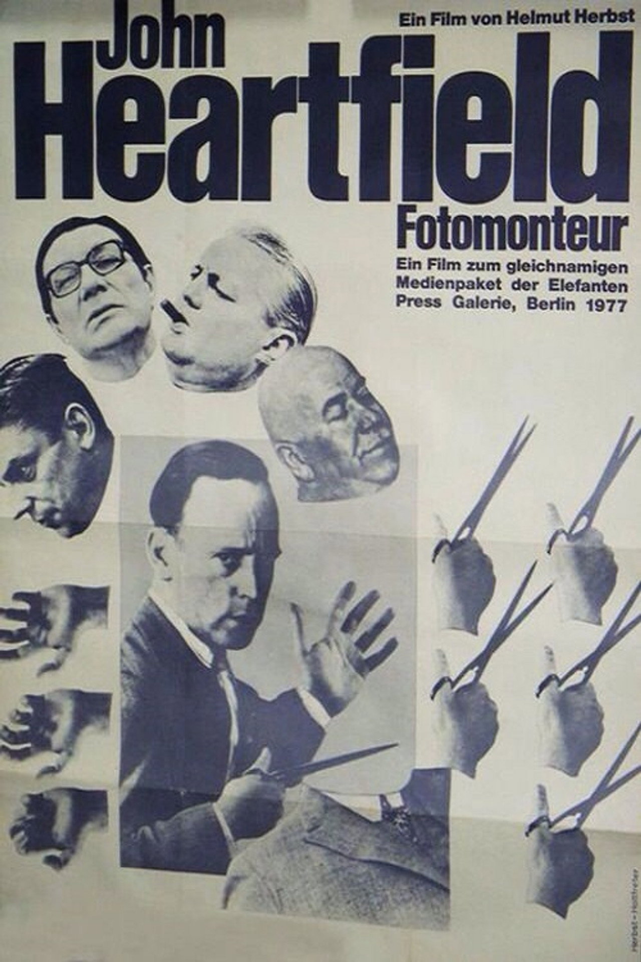 John Heartfield, Fotomonteur filmaffisch