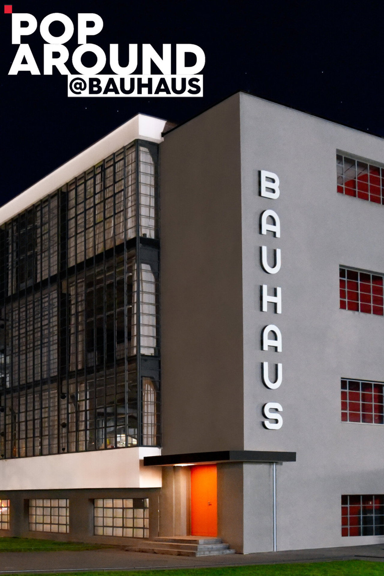 Pop Around @ Bauhaus affisch