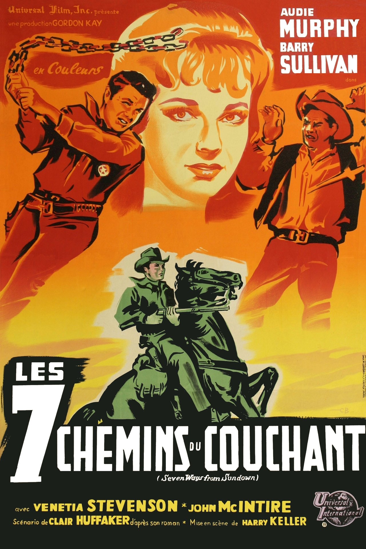 Les 7 Chemins du couchant poster