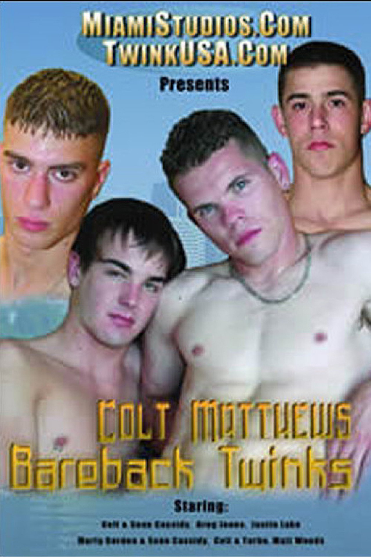 Colt Matthews' Bareback Twinks filmaffisch