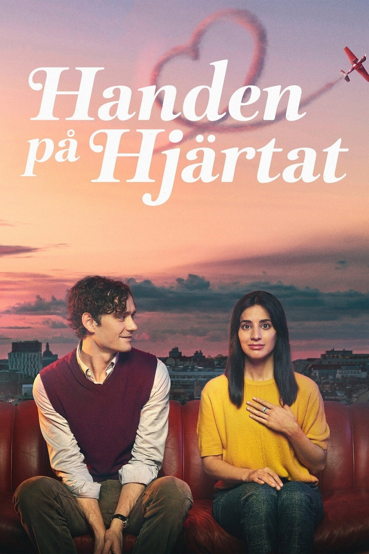 Handen på hjärtat affisch
