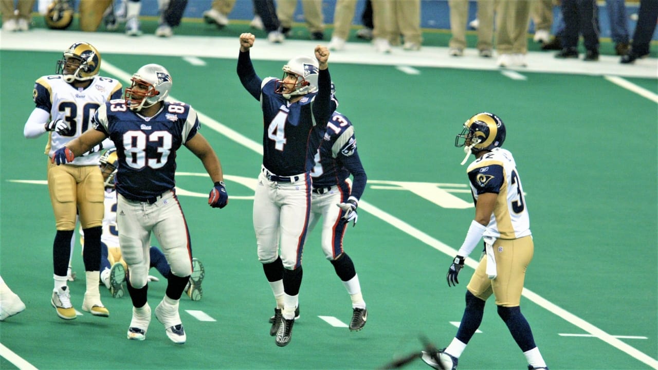 Super Bowl XXXVI Champions: New England Patriots (2002)