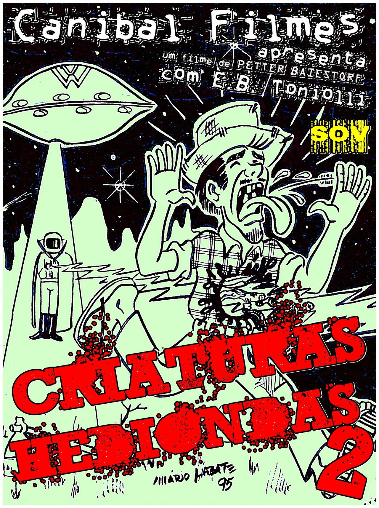 Criaturas Hediondas 2 filmaffisch