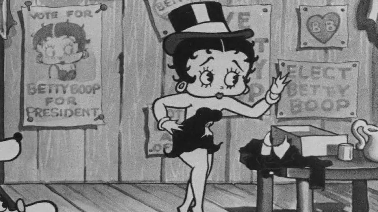 Betty Boop for President Backdrop Image