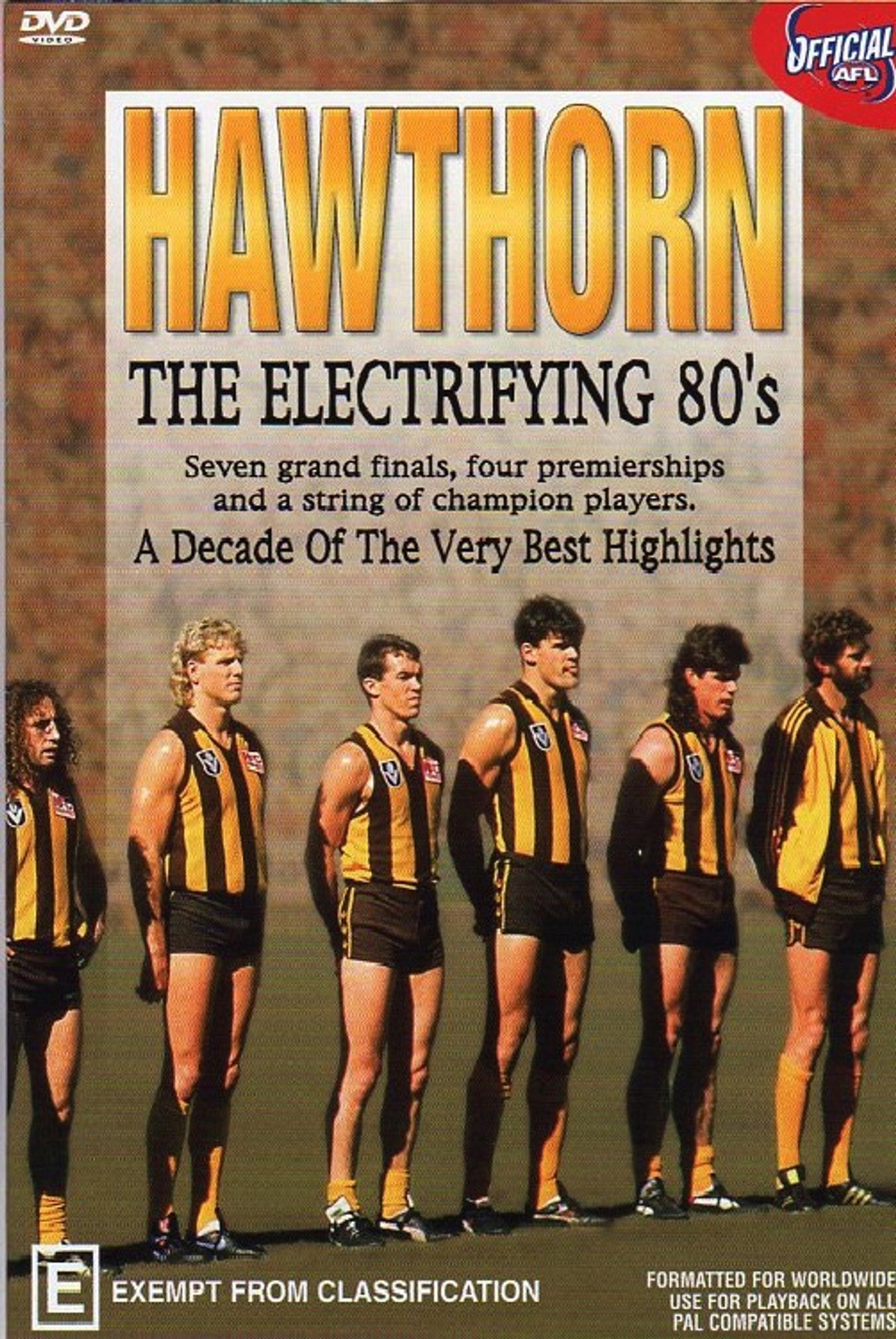 Hawthorn The Electrifying 80's filmaffisch